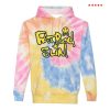 kenny Fatboy Slim Store Merch Rainbow Tie Dye Logo Tie Dye Hooded Sweatshirt
