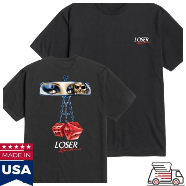 Loser Machine Store Merch Rear View Stock T-Shirt