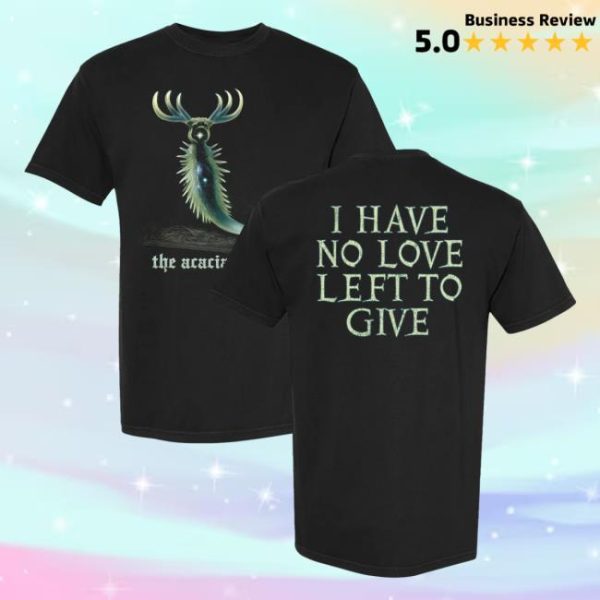 You’re Safe From God Here Store Merch No Love Left To Give Shirt