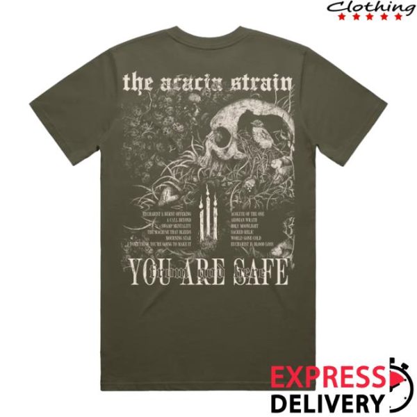 Youaresafefromgodhere Store Merch Tracklist Shirt