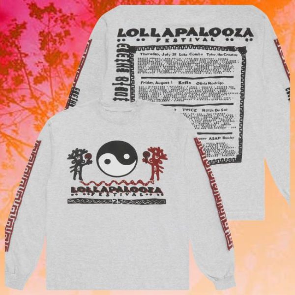 Lollapalooza Store Merch Lollapalooza X Cactus Plant Flea Market Long Sleeve