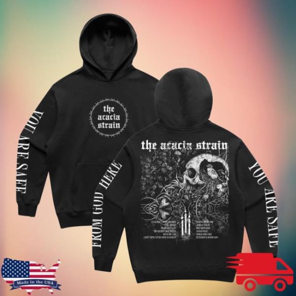 Youaresafefromgodhere Store Merch Tracklist Hoodie