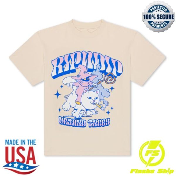 Ripndipclothing Store Merch Ripndip Wizard Trees Riding High Tee