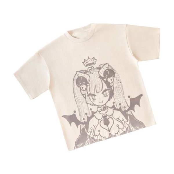 Apari Merch Store Shop Ironmouse Portrait Cream T-Shirt