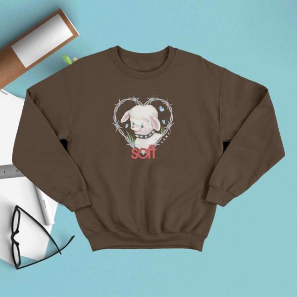 Lany Official Store Merch Shop Barbed Wire Lamb Crewneck