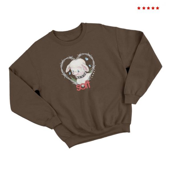 Lany Official Store Merch Shop Barbed Wire Lamb Crewneck