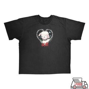 Lany Official Store Merch Shop Barbed Wire Lamb T-Shirt Black