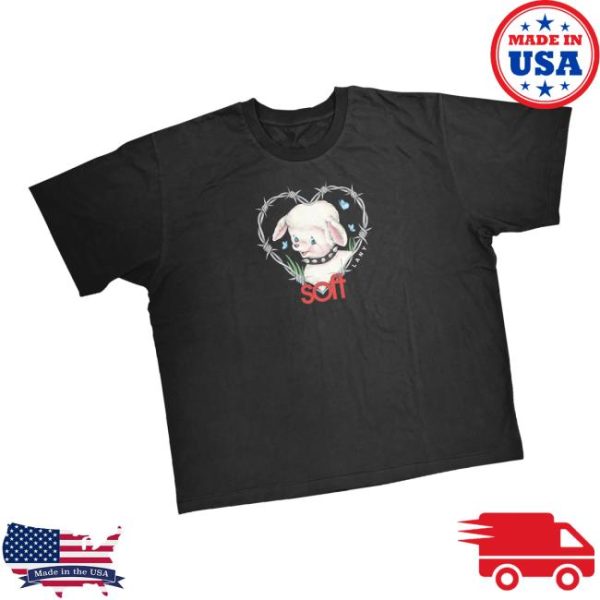 Lany Official Store Merch Shop Barbed Wire Lamb T-Shirt Black
