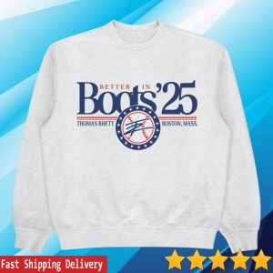 Thomas Rhett Store Merch Shop 2025 Better In Boots Boston Crewneck