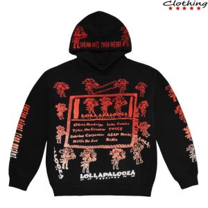 Lollapalooza Merch Store Shop Lollapalooza X Cactus Plant Flea Market Hoodie