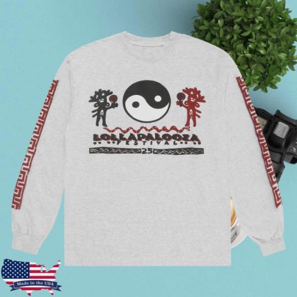 Lollapalooza Merch Store Shop Lollapalooza X Cactus Plant Flea Market Long Sleeve Lineup Tee