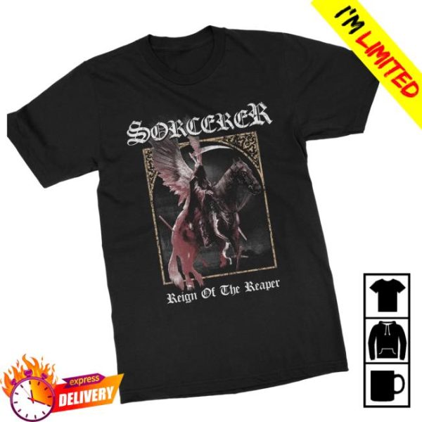 Indiemerchstore Merch Sorcerer Reign Of The Reaper Shirt