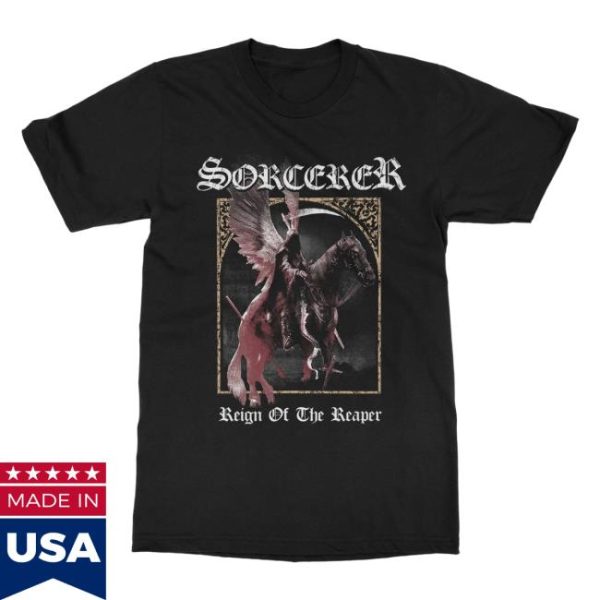 Indiemerchstore Merch Sorcerer Reign Of The Reaper Shirt