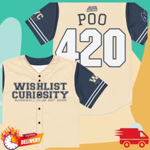 Grandpoobear Store Merch Wishlist Curiosity Baseball Jersey