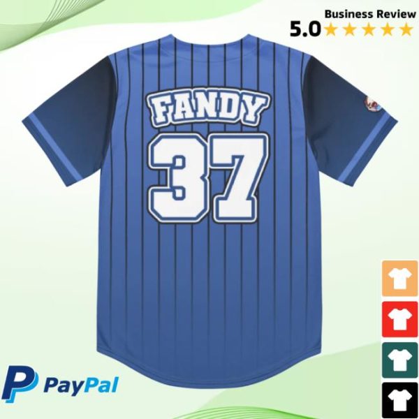 Grandpoobear Store Merch Andy Fandys Baseball Jersey
