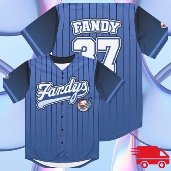 Grandpoobear Store Merch Andy Fandys Baseball Jersey