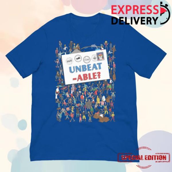 Grandpoobear Store Merch Unbeatable Waldo T-Shirt