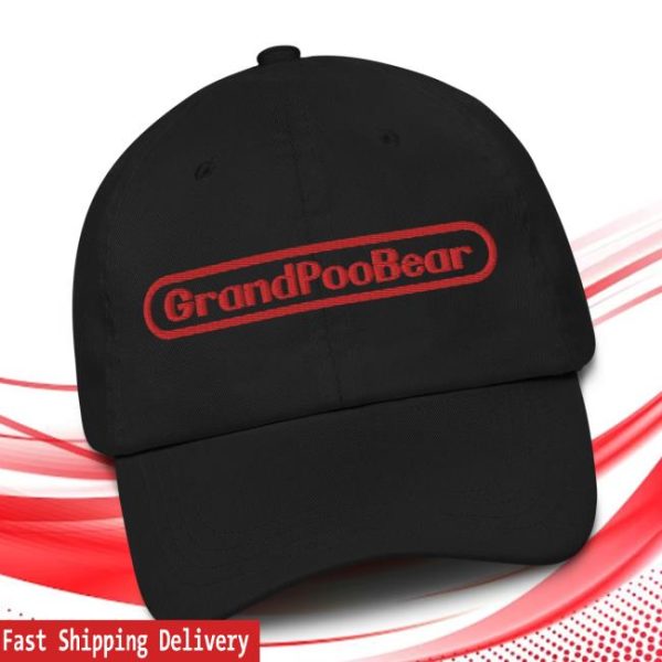 Grandpoobear Store Merch Pretendo Buckle Strap Cap