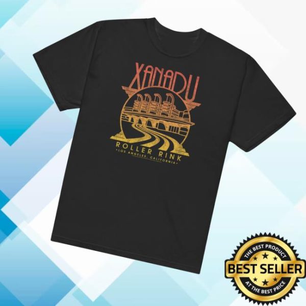 Olivia Newton John Merch Store Shop Sunrise Gradient Xanadu T-Shirt