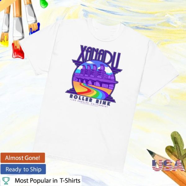 Olivia Newton John Merch Store Shop Rainbow Xanadu T-Shirt