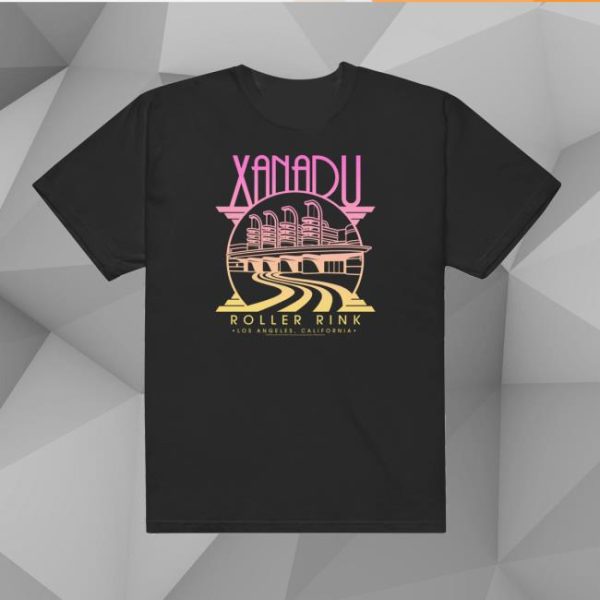 Olivia Newton John Merch Store Shop Pink Gradient Xanadu T-Shirt