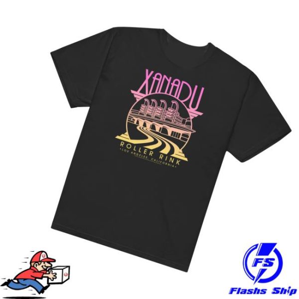 Olivia Newton John Merch Store Shop Pink Gradient Xanadu T-Shirt