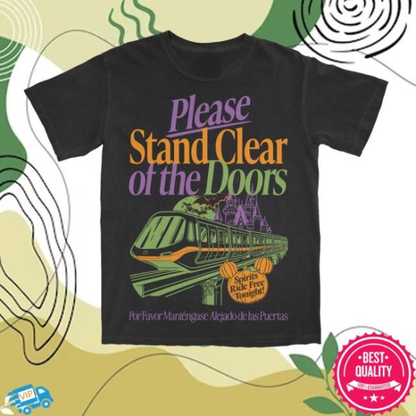 Lostbrostradingco Merch Please Stand Clear Halloween Variant Tee