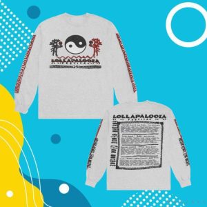 Lollapalooza Merch Store Shop Lollapalooza X Cactus Plant Flea Market Long Sleeve Lineup Tee
