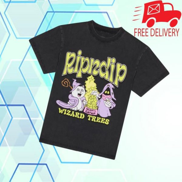 Ripndipclothing Merch Store Shop Ripndip Wizard Trees Catnip Tee
