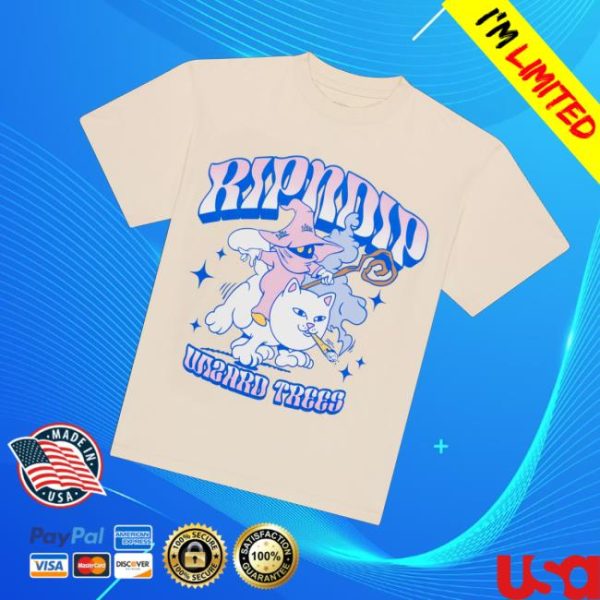 Ripndipclothing Merch Store Shop Ripndip Wizard Trees Riding High Tee