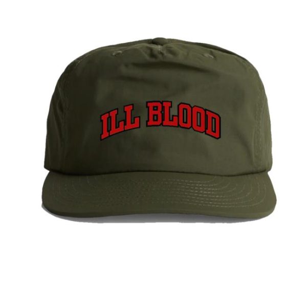 The Wrong Side Merch Store Shop Ill Blood Red Logo Cap