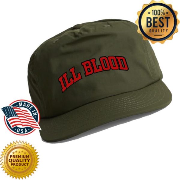 The Wrong Side Merch Store Shop Ill Blood Red Logo Cap
