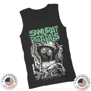 Bravado Store Merch Samurai Pizza Cats Astronaut Tank-Tops