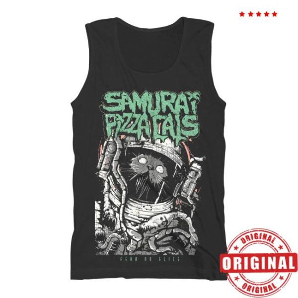 Bravado Store Merch Samurai Pizza Cats Astronaut Tank-Tops