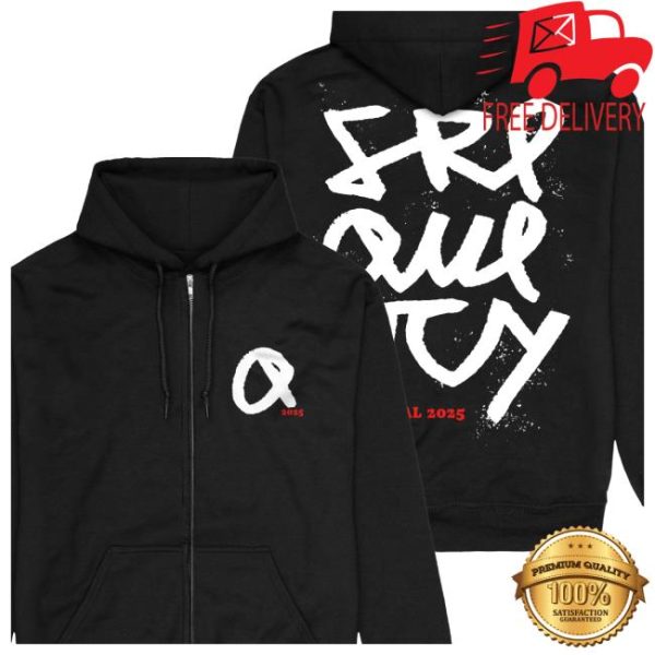 Bravado Store Merch Frequency Festival Marker Hoodie