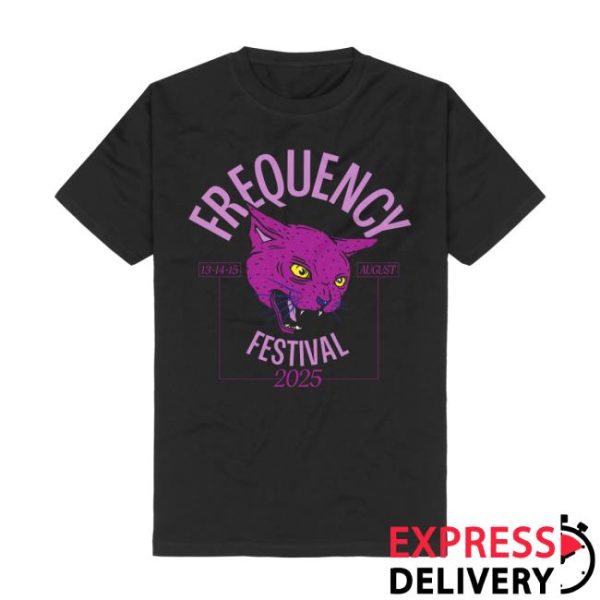 Bravado Store Merch Frequency Festival Festival Cat Line-Up 2025 Shirt