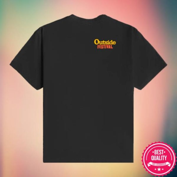 Outside Online Store Merch Black Lineup T-Shirt