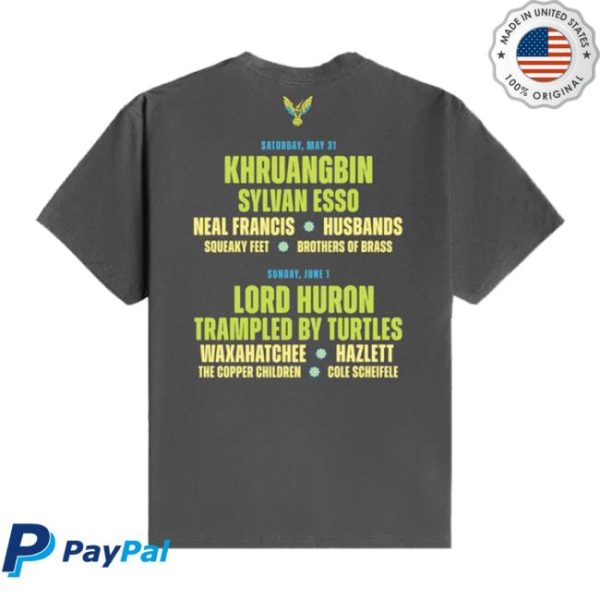 Outside Online Store Merch Charcoal Lineup T-Shirt