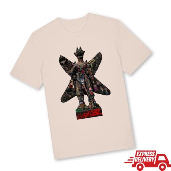 Gorillaz Store Merch Gorillaz Pazuzu T-Shirt