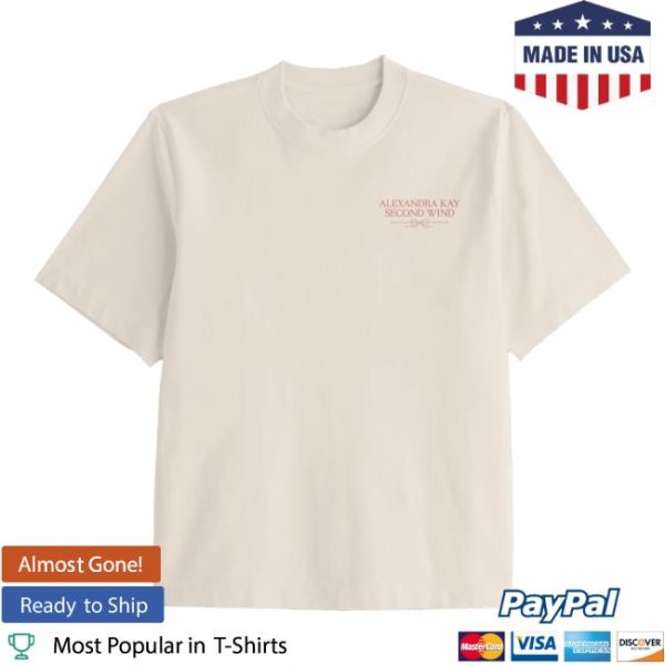 Alexandra Kay Merch Store Shop Second Wind Ivory Tee