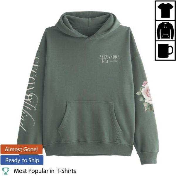 Alexandra Kay Merch Store Shop Second Wind Pigment Alpine Green Hoodie