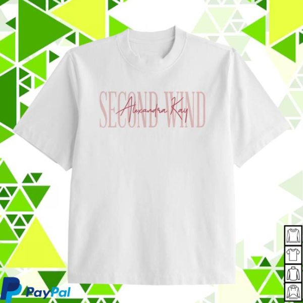 Alexandra Kay Merch Store Shop Windy White Tee