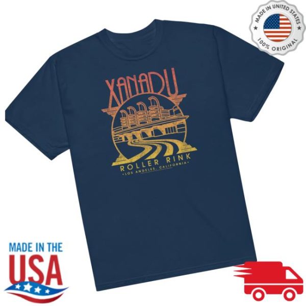 Olivia Newton Store Merch Sunrise Gradient Xanadu T-Shirt