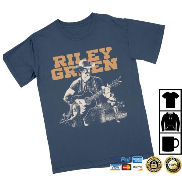 Riley Green Store Merch Collage Photo Tee