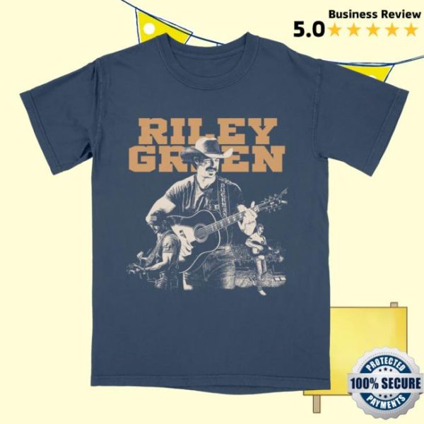 Riley Green Store Merch Collage Photo Tee