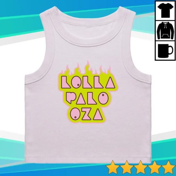 Lollapalooza Store Merch Lolla Blaze Tank