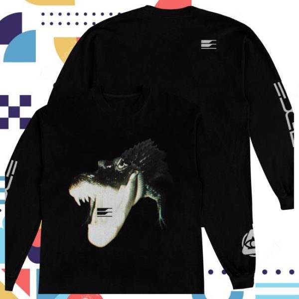 Yeat Official Store Merch Edglrd For Yeat Dangerous Summer Gator Long Sleeve Tee
