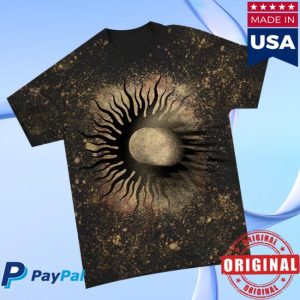 Afireinside Store Merch Silver Bleeds The Black Sun… Black Bleach Tee