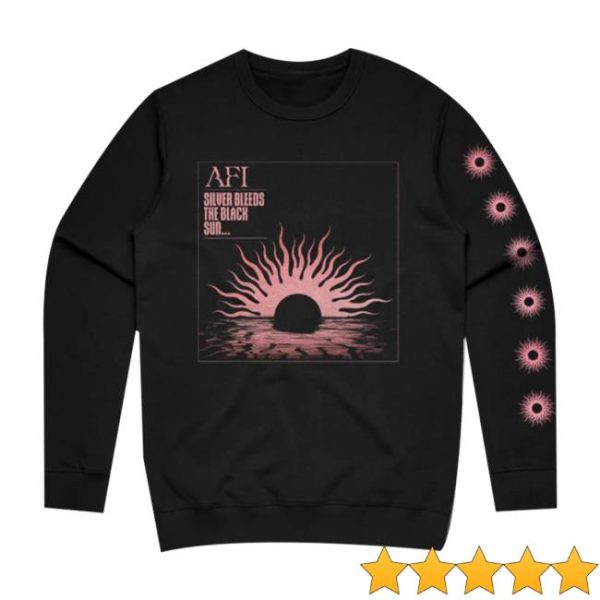 Afireinside Store Merch Silver Bleeds The Black Sun… Long Sleeve