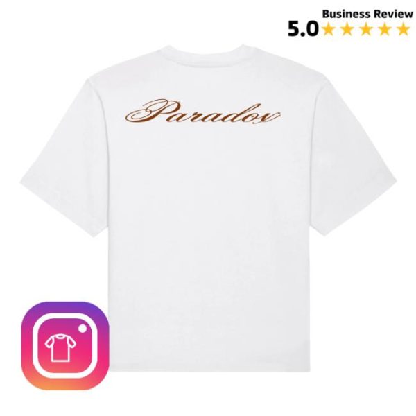 Paradox Brussels Store Merch Bruxelles Village White Tee